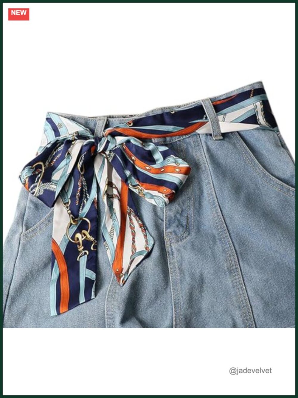 Satin Skinny Scarf Belt Neck Scarf Ribbon Wrap